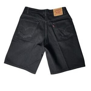 Levi's 550‎ Relaxed Fit Men's Black Denim Shorts 34